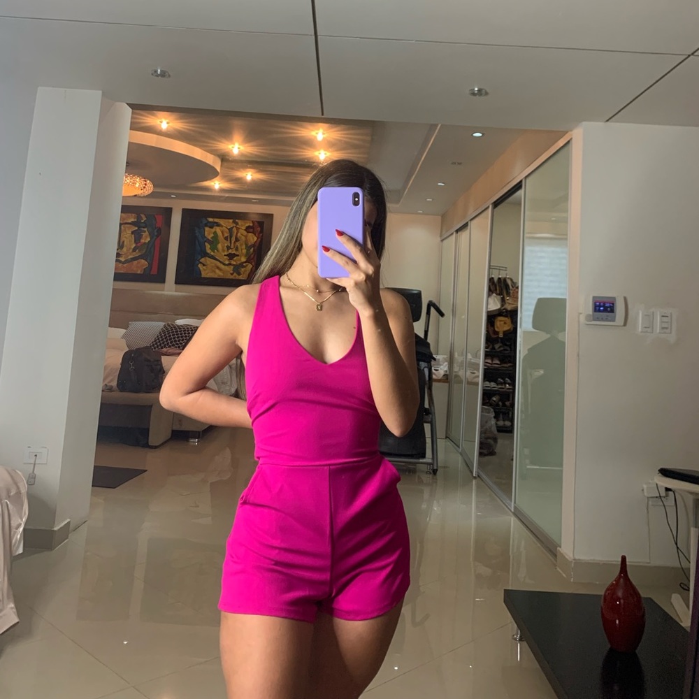 Pink romper💗